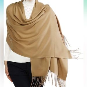 Women’s Pashmina shawl/wrap Camel